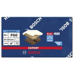 Bosch Accessories EXPERT C470 2608900952 brusný papír pro brusné kotouče bez otvorů Zrnitost 60 (Ø) 125 mm 50 ks