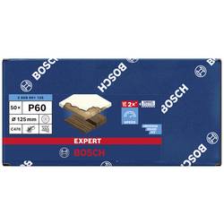 Bosch Accessories EXPERT C470 2608901125 brusné papíry pro excentrické brusky s otvory Zrnitost 60 (Ø) 125 mm 50 ks