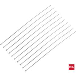 TRU COMPONENTS TC-12656588 Ocelové stahovací pásky 840 mm 7.9 mm AISI 316 100 ks