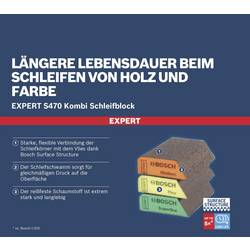 Bosch Accessories EXPERT S470 2608901174 brusný blok 3 ks