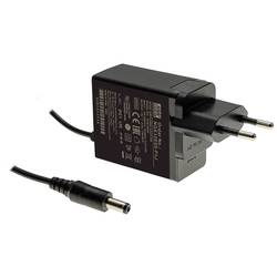 MEAN WELL NGE12E15-P1J zásuvkový napájecí adaptér, stálé napětí, Nadproudová ochrana, 15 V/DC, 0.8 A, 12 W