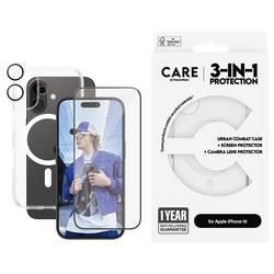 PanzerGlass CARE by ® PG 3-in-1 Protection zadní kryt na mobil Apple iPhone 16 transparentní 1552552 B1337+2861+1285