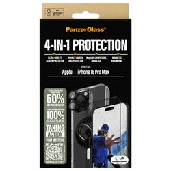PanzerGlass 4-in-1 Protection ochranné sklo na displej smartphonu Apple iPhone 16 Pro Max 1 ks Chránící proti otiskům prstů, odolné vůči poškrábání