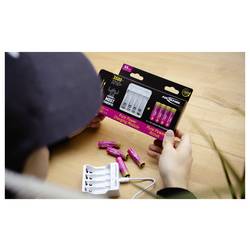 Ansmann Pure Power Set 4× Micro AAA Akkus und Lademodul akumulátor AAA Li-Ion 1250 mAh 1.5 V 1 ks