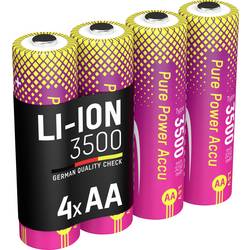 Ansmann Li-Ion Akku Mignon AA Typ 3500 (min. 3200 mAh) sada akumulátorů, Li-Ion, 3250 mAh, 1.5 V, 1 ks