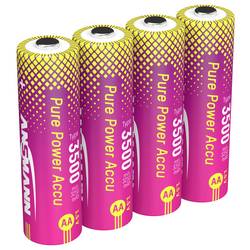 Ansmann Li-Ion Akku Mignon AA Typ 3500 (min. 3200 mAh) sada akumulátorů, Li-Ion, 3250 mAh, 1.5 V, 1 ks