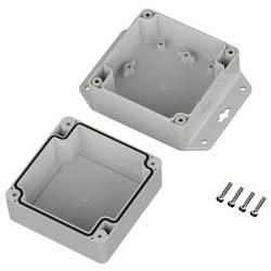 TRU COMPONENTS 6U07090906619 TC-13865256 Průmyslová skříň 121.5 x 91.5 x 60 polykarbonát světle šedá 1 ks