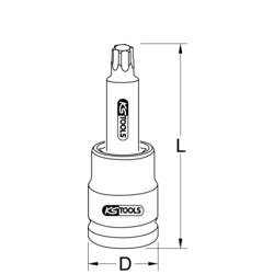 KS Tools 450.0443 450.0443 Nástrčný klíč