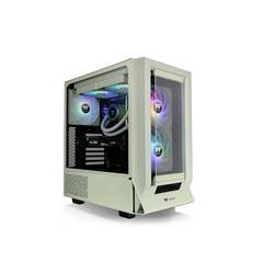 Thermaltake Ceres 350 MX Matcha Green midi tower PC skříň zelená