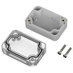 TRU COMPONENTS 6U07060403139 TC-13865044 Průmyslová skříň 60 x 40 x 30 polykarbonát transparentní, světle šedá 1 ks