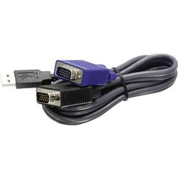 TrendNet KVM adaptér 3.1 m černá