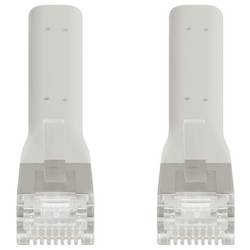 Intellinet 745130 RJ45 síťové kabely, propojovací kabely CAT 6A F/FTP 1.0 m šedá flexibilní provedení, kompletní stínění, bez halogenů 1 ks