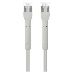 Intellinet 745130 RJ45 síťové kabely, propojovací kabely CAT 6A F/FTP 1.0 m šedá flexibilní provedení, kompletní stínění, bez halogenů 1 ks