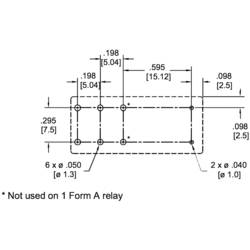 Miniaturní výkonové relé AZ762, 16 A 60 V/DC 1 spínací kontakt Zettler Electronics AZ762-1A-60DE 1 ks