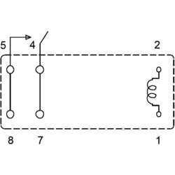 Miniaturní výkonové relé AZ762, 16 A 60 V/DC 1 spínací kontakt Zettler Electronics AZ762-1A-60DE 1 ks
