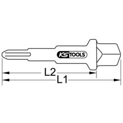 KS Tools 130.2034 stupňovitý klíč
