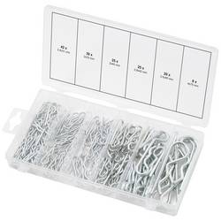 KS Tools Sada pružinových závlaček, 1,8 x 33 - 3,9 x 75, 150 ks 1 ks