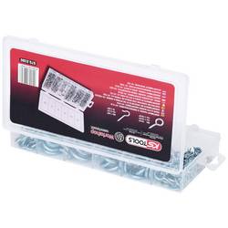 KS Tools 9700380 Sada šroubů s hákem a okem, 151 ks 1 ks