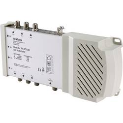 Renkforce RF-STS-360 rozdělovač satelitního signálu Vstupy (vícenásobný spínač): 5 (4 SAT/1 terestrický) Počet účastníků: 6 Quad-LNB