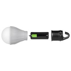 Calima 46058 LED campingové osvětlení 20 lm na baterii 76 g bílá, černá