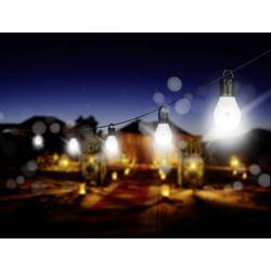 Calima 46058 LED campingové osvětlení 20 lm na baterii 76 g bílá, černá