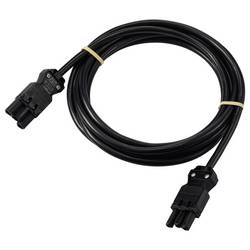 Sygonix SY-6676358 prodlužovací kabel černá 1.5 m