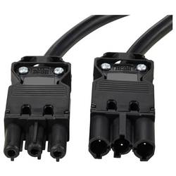 Sygonix SY-6676358 prodlužovací kabel černá 1.5 m