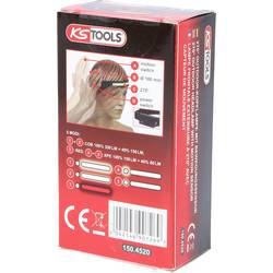 KS Tools KS TOOLS - 270 Outdoor-Kopflampe mit Bewegungssensor LED čelovka, napájeno akumulátorem, 350 lm, 8 h, 150.4520