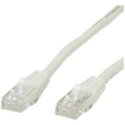 Value 21.99.0520 RJ45 síťové kabely, propojovací kabely CAT 5e U/UTP 20.00 m šedá nestíněný 1 ks