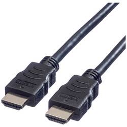 Value HDMI kabel Zástrčka HDMI-A, Zástrčka HDMI-A 1.00 m černá 11.99.5541 standardní HDMI HDMI kabel