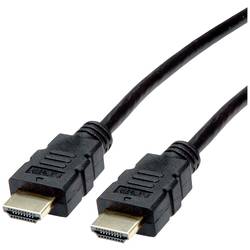 Roline HDMI kabel Zástrčka HDMI-A, Zástrčka HDMI-A 1.00 m černá 11.04.5930 standardní HDMI HDMI kabel