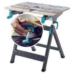 Wolfcraft 6871000 Stůl MASTER 750 ERGO. Strojů Master 13.2 kg černá, stříbrná