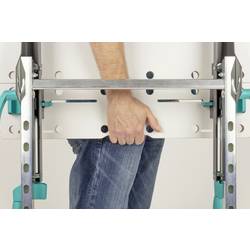 Wolfcraft 6871000 Stůl MASTER 750 ERGO. Strojů Master 13.2 kg černá, stříbrná