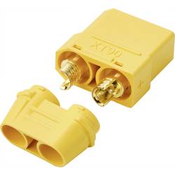 Reely RE-7471836 zástrčkový konektor k propojení akumulátoru a regulátoru RC modelu XT90 pozlacené 1 ks