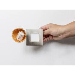 Heitronic 27693 LED vestavné svítidlo, LED, pevně vestavěné LED, 2 W, nerezová ocel kartáčovaná