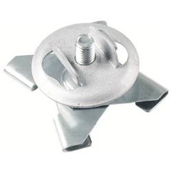 ABB E-Klips JHX-16S Trägerklammer T-Profil-Schienen-Clip mit Schraubnuss nosná svorka 25 mm pružinová ocel 7TCA084030R1441 100 ks (Ø x v) 9 mm x 16 mm
