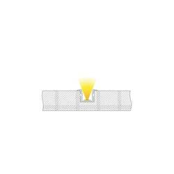 Deko Light 975121 ET-02-10 T profil hliník (š x v x h) 25 x 15 x 2000 mm 2 m