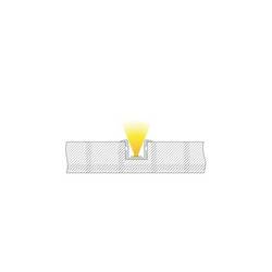 Deko Light 975121 ET-02-10 T profil hliník (š x v x h) 25 x 15 x 2000 mm 2 m