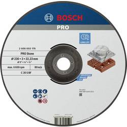 Bosch Accessories 2608603176 2608603176 řezný kotouč lomený 230 mm 1 ks kámen