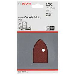 Bosch Accessories 2608607430 2608607430 brusný papír pro delta brusky Zrnitost 120 5 ks