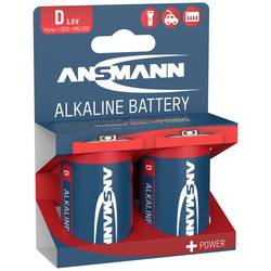 Ansmann LR20 Red-Line baterie velké mono D alkalicko-manganová 1.5 V 2 ks