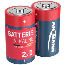 Ansmann LR20 Red-Line baterie velké mono D alkalicko-manganová 1.5 V 2 ks