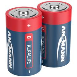 Ansmann LR20 Red-Line baterie velké mono D alkalicko-manganová 1.5 V 2 ks
