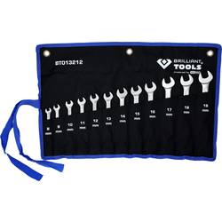 Brilliant Tools BT013212 BT013212 Sada očkových ráčnových klíčů Délka klíče (cm) (jen pro nadpis) 8 - 53 mm