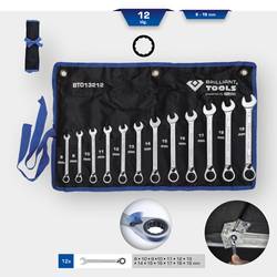 Brilliant Tools BT013212 BT013212 Sada očkových ráčnových klíčů Délka klíče (cm) (jen pro nadpis) 8 - 53 mm