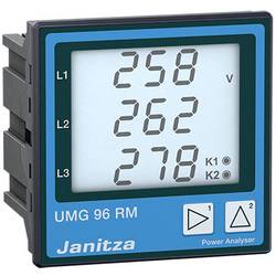 Janitza UMG 96RM-P univerzální měřicí přístroj L-N: 10-300 VAC, L-L: 18-520 VAC