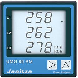 Janitza UMG 96RM-P univerzální měřicí přístroj L-N: 10-300 VAC, L-L: 18-520 VAC