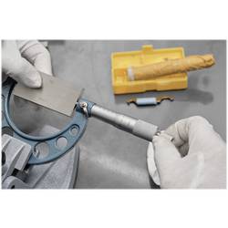 Dasqua 4111-8203 sada třmenových mikrometrů s kontrolním měřítkem 0 - 300 mm DIN 863