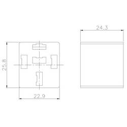 GoodSky GRL CS3770 patice pro relé 1 ks