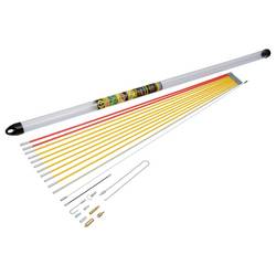 12 m Super sada MightyRod PRO kabeleinziehstangen T5422 C.K 1 ks
